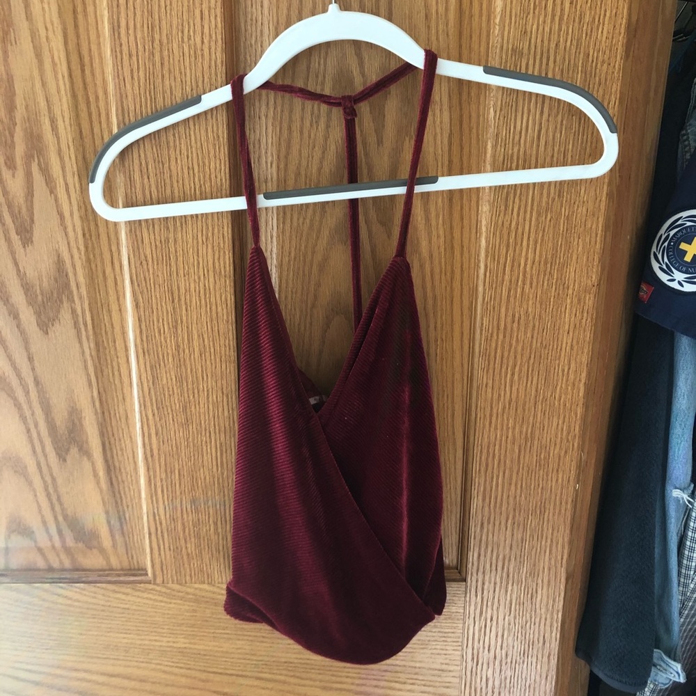 Red Crop Top